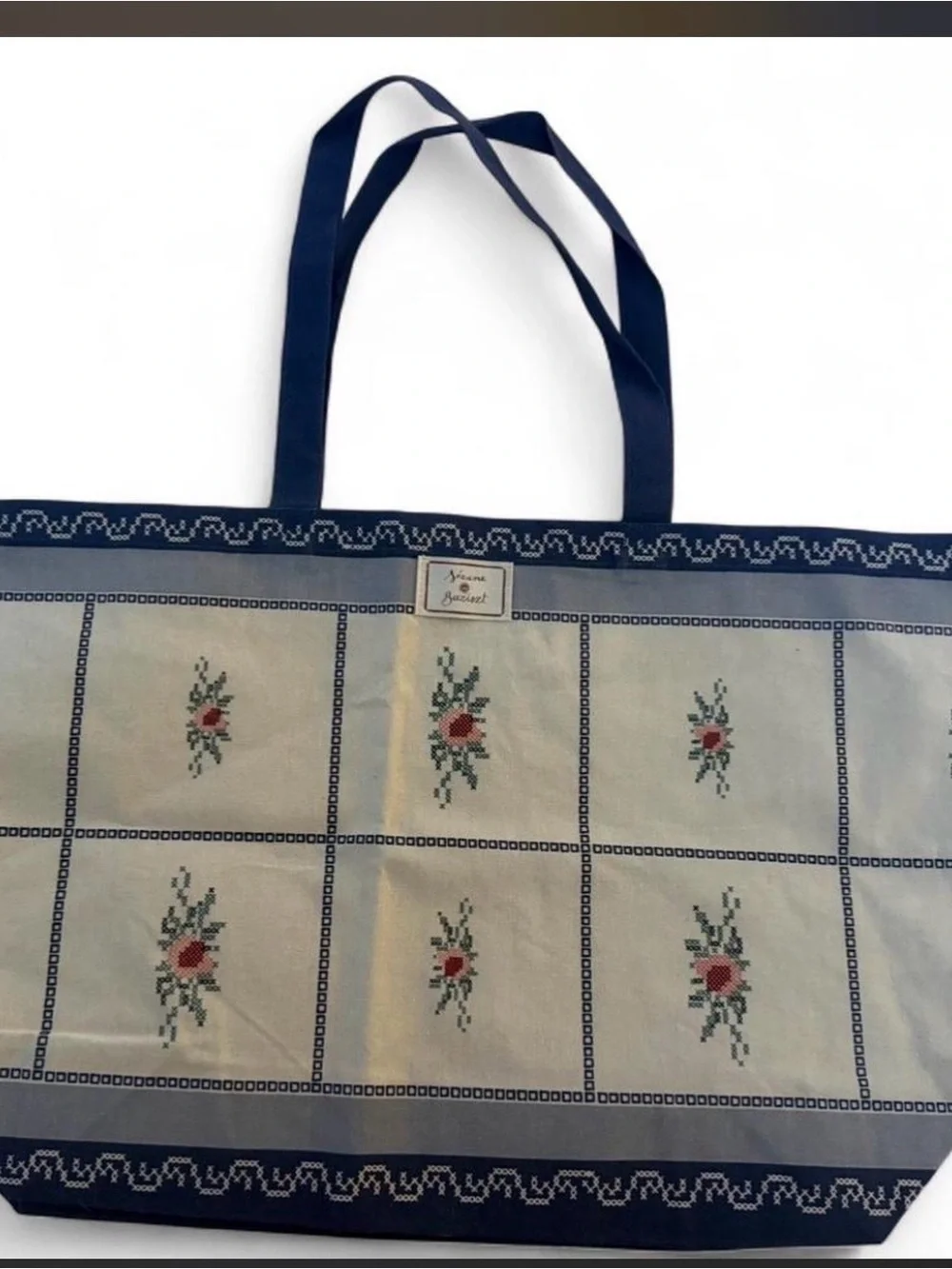 Sézane x Baziszt Floral Tote